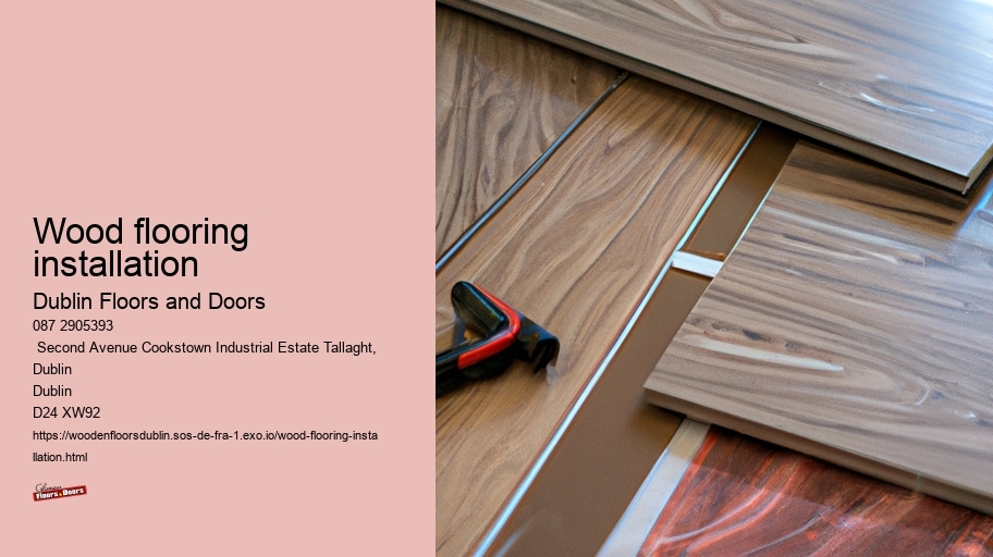 wood flooring installation