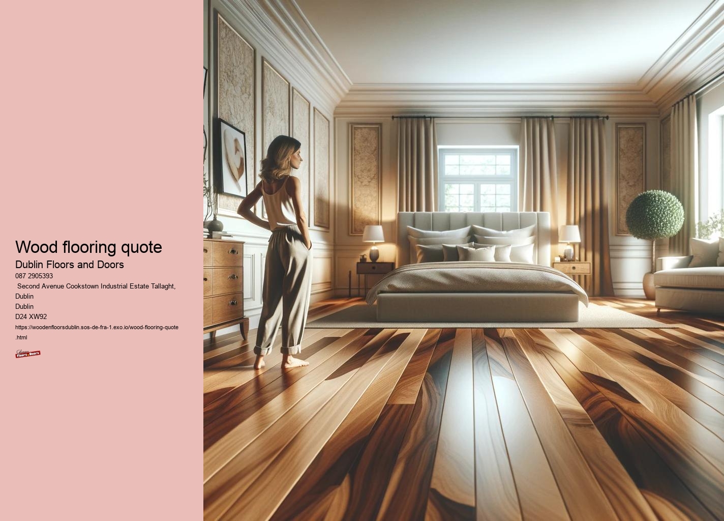 What is the disadvantage of herringbone flooring?