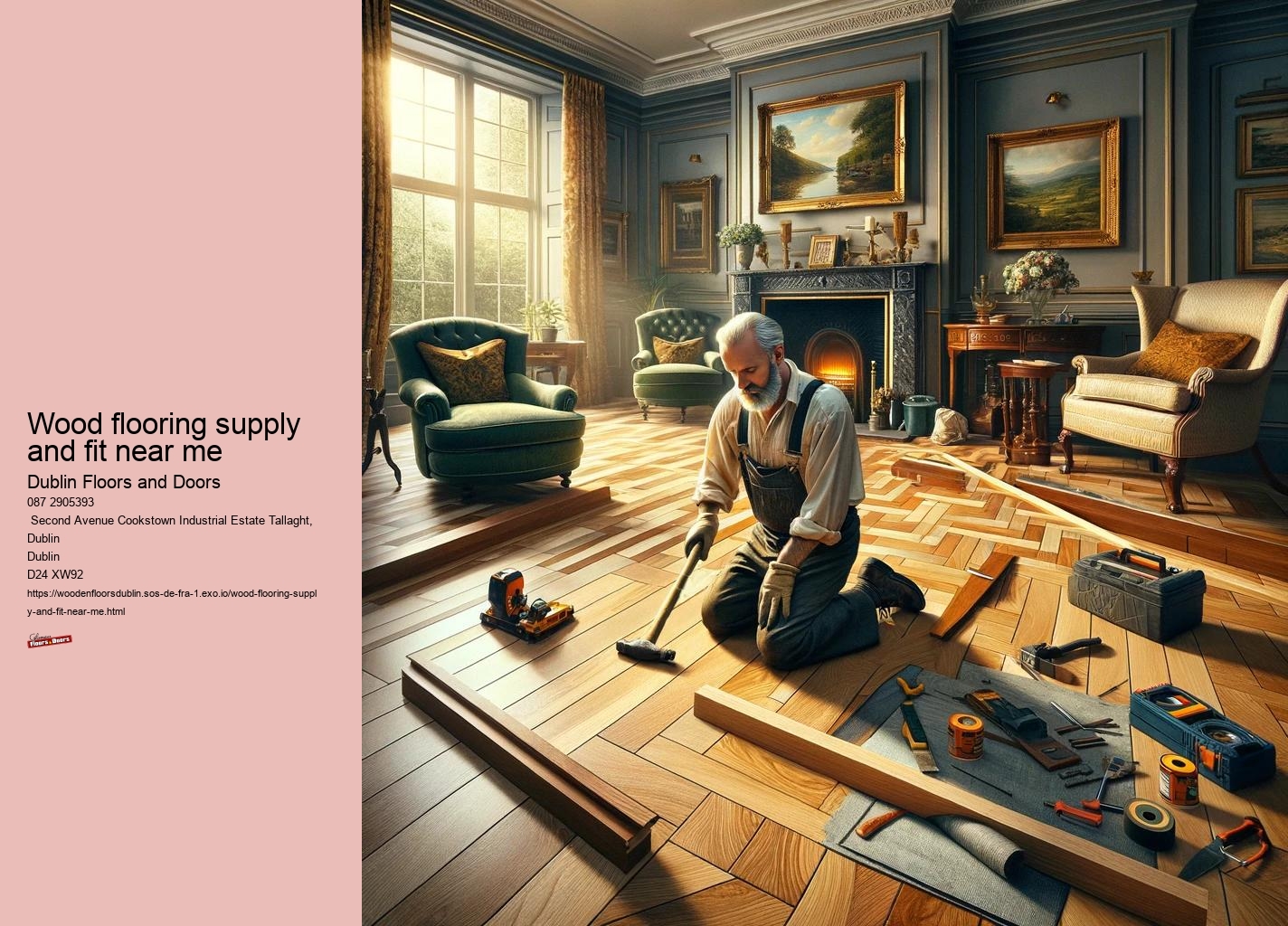 How do you prepare a floor for parquet?